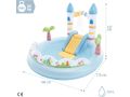 Centre de jeux pour piscine Intex Château de la licorne avec toboggan