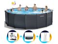 Piscine Intex Graphite Panneau 478 x 124 cm | Rond