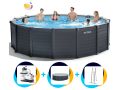 Piscine Intex Graphite Panneau 478 x 124 cm | Rond