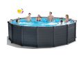 Piscine Intex Graphite Panneau 478 x 124 cm | Rond