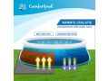 Comfortpool Pool Floor Tiles Grey - 30 pieces | Isolation et protection | Sous-couche de piscine | 50 x 50 cm
