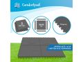 Comfortpool Carreaux de sol pour piscine gris - 15 pièces | Isolation et protection | Sous-couche de piscine | 50 x 50 cm