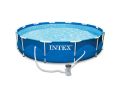 Piscine Intex ronde 366 x 76 | Cadre métallique avec pompe de filtration