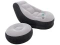 Chaise longue Intex Ultra avec pouf