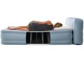 Intex Plush double airbed avec tête de lit
