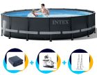 Intex piscine Ultra XTR Frame 488 x 122 cm | Ronde