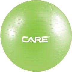 Care Fitness - Ballon de fitness - Œ€75 Cm Vert - Pompe incluse - PVC - Yoga/Pilates/Fitness fonctionnel