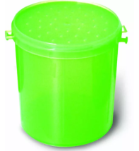 Récipient d'appât Boîte à vers S vert 100mm Ø85mm