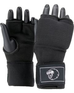 Super Pro Combat Gear Indoor Gloves With Bandage Noir/Blanc Large