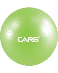 Care Fitness - Fitnessbal - ⌀75 Cm Groen - Inclusief pomp - PVC - Yoga/Pilates/Functional Fitness