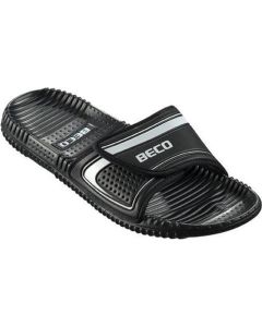 Beco Bathing Slippers With Velcro Black Unisex Size 37