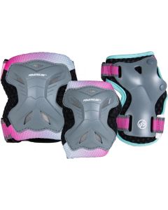 Powerslide Kids Pro Set de protection multicolore - Taille XS