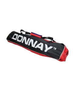 Donnay Set de badminton avec filet, 9 pcs. - Couleur rouge