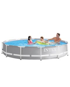 Intex piscine Prism Frame 366 x 76 - avec pompe filtrante
