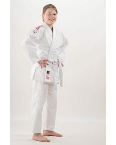 Combinaison de judo Nihon Rei pour enfants et amateurs | rose | OP=OP (Taille : 160)