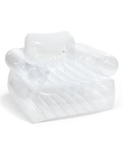 Intex fauteuil gonflable - transparent
