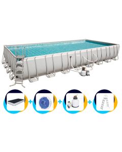 Bestway piscine 956 x 488 x 132 cm | Rectangulaire Power Steel