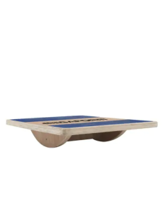 Planche d'équilibre en bois carrée