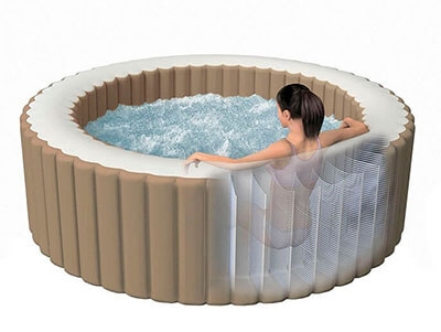 Jacuzzi gonflable avec technologie Fiber-Tech