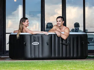 Intex inflatable jacuzzi