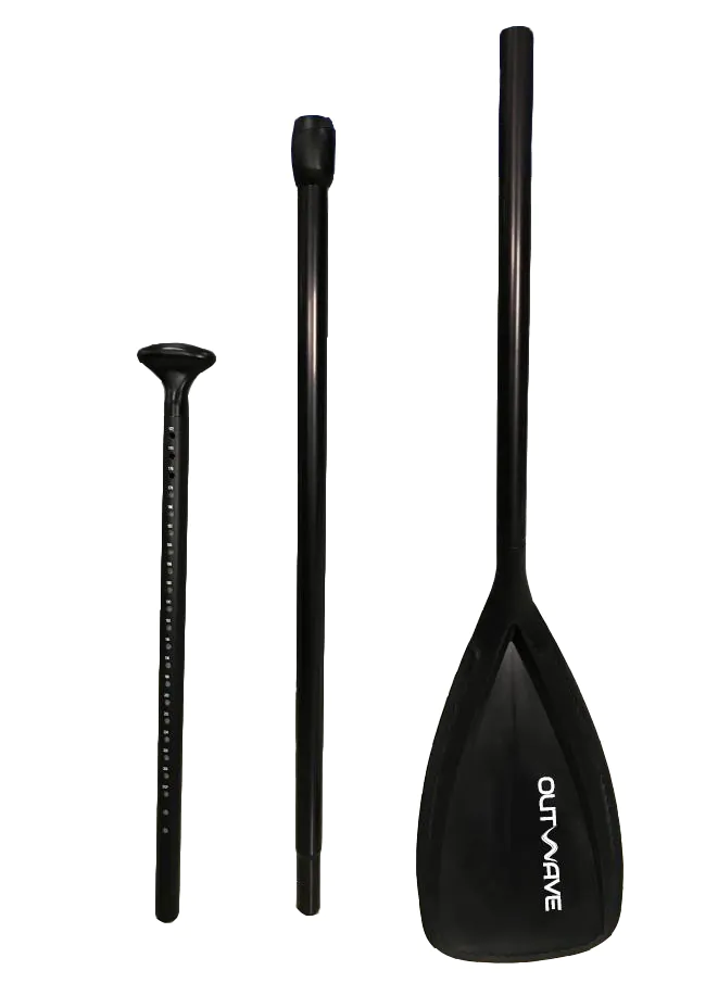 Outwave Compact, pagaie en quatre parties sup paddle in parts